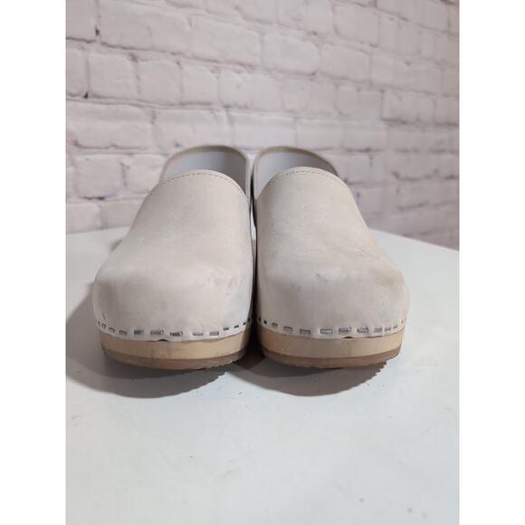 Sandgrens Brett Low Closed-Back Swedish Clogs EUR 39 Womens Size 8-8.5 Beige - Picture 6 of 14